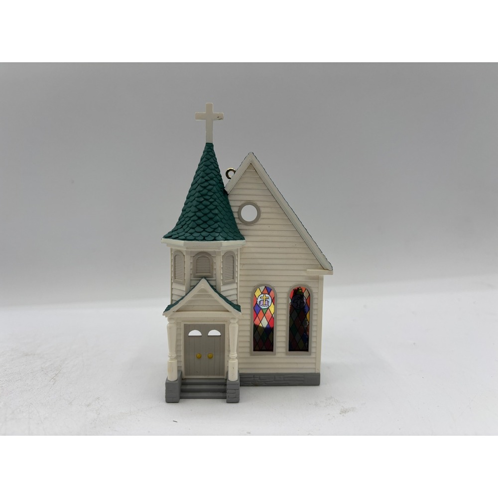 Hallmark Keepsake Ornament 1995 Vintage Town Church 12th in the Series